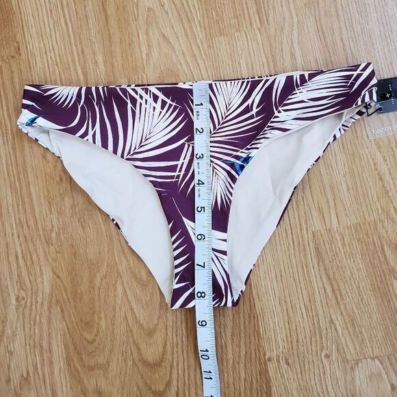 NEW! Tavik Ali *Reversible* Full Coverage Swim Bottom size Small in Merlot - Picture 10 of 14